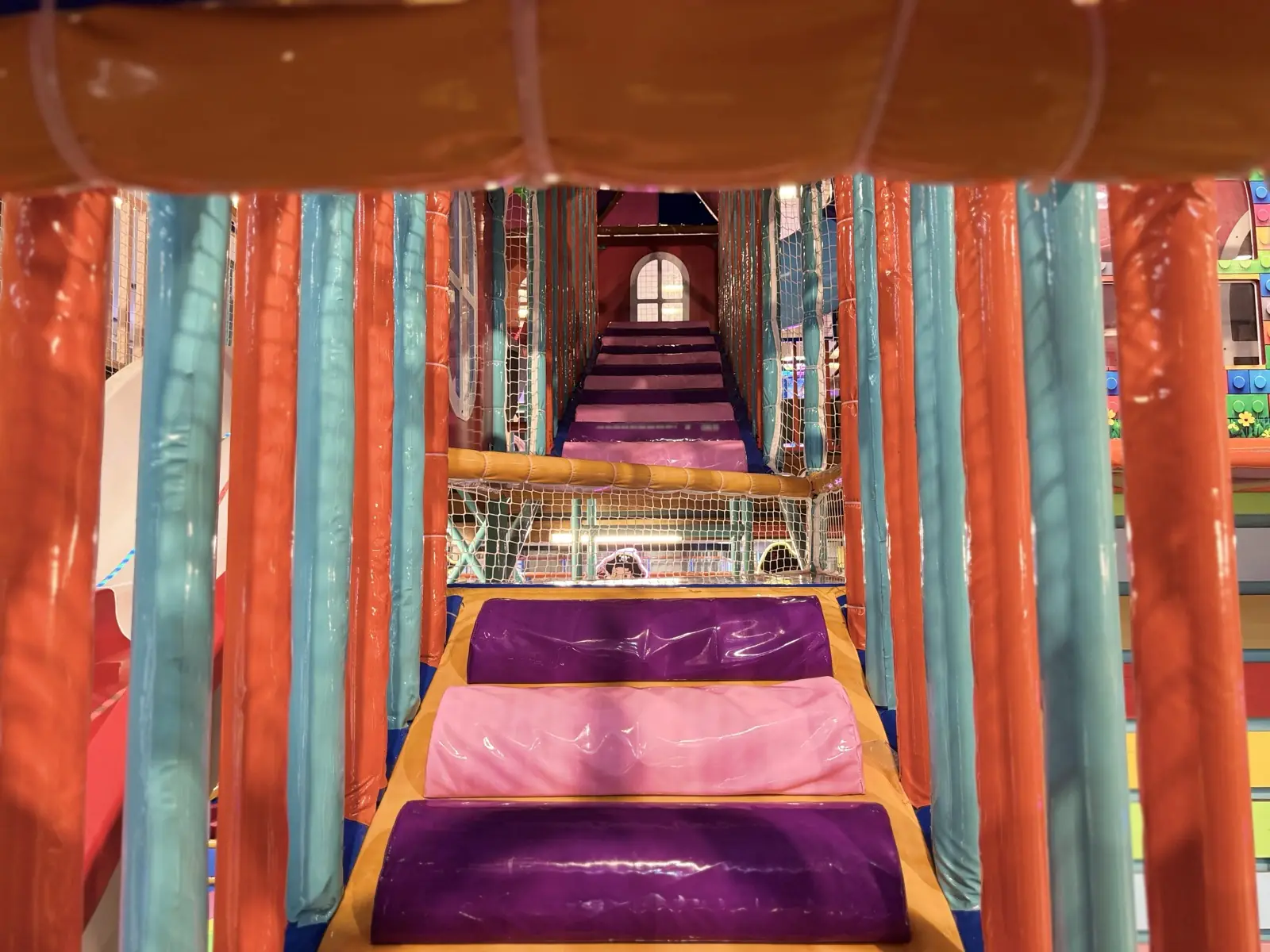 Soft play corridor at Funzania